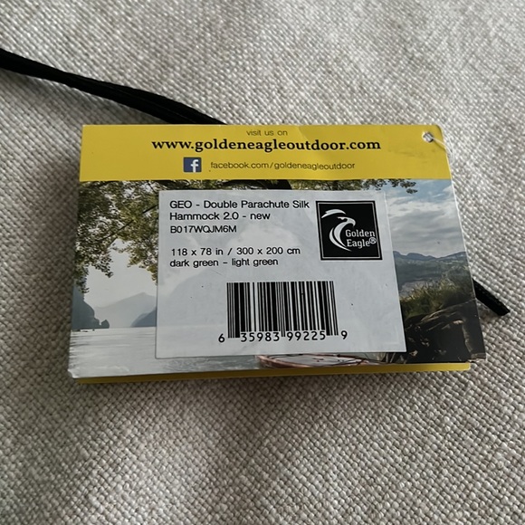 Portable Double Hammock NWT - Picture 4 of 4